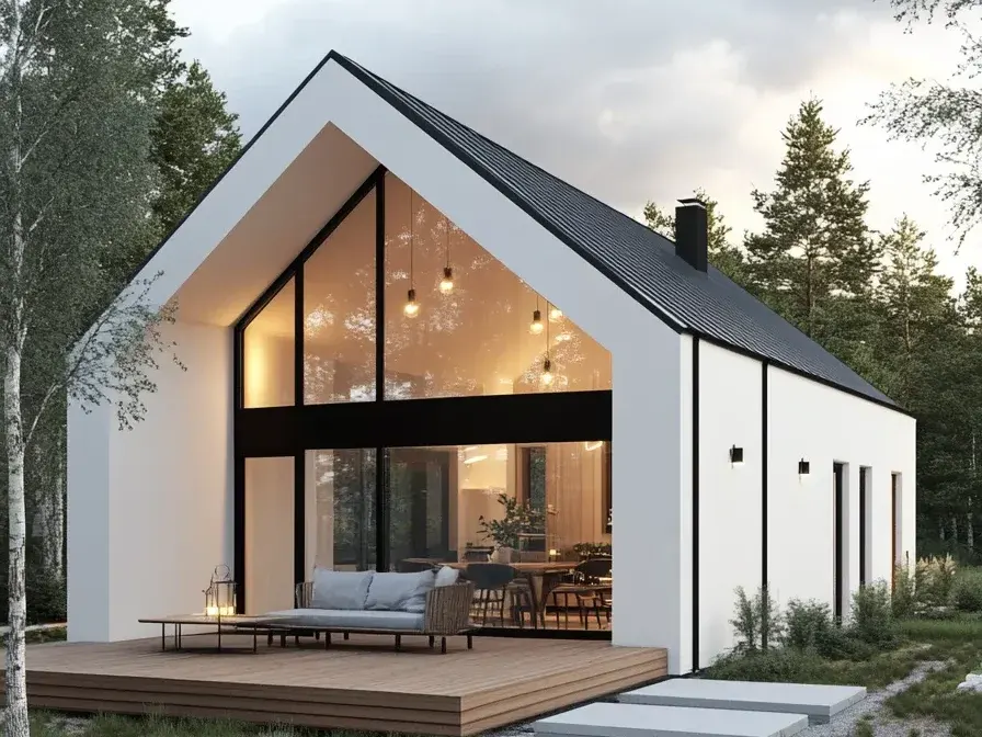 Rumah type scandinavian